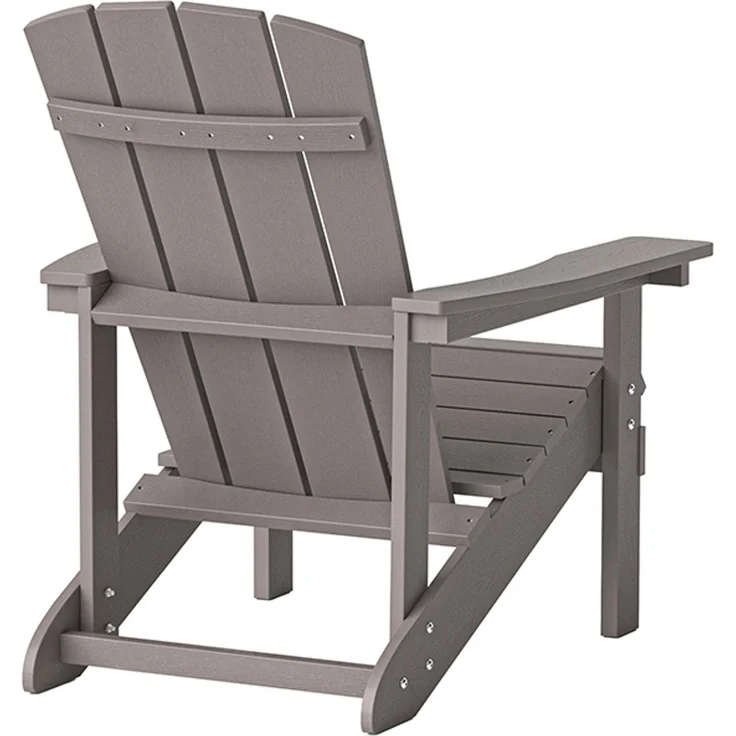 HOME DELUXE Gartenstuhl FAREA inkl. Hocker – Grau – Bild 4