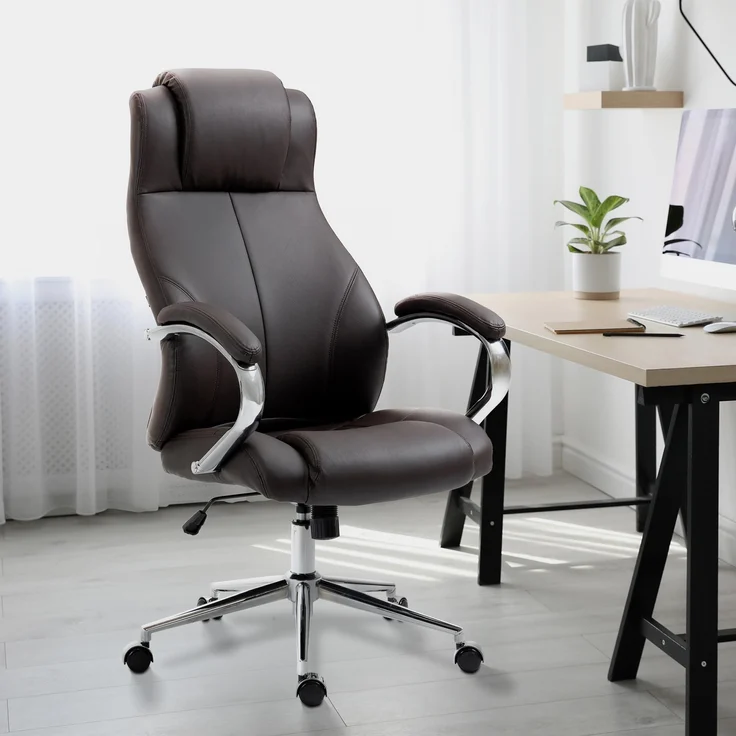 Bürostuhl Salford Echtleder [314907] – Bild 3