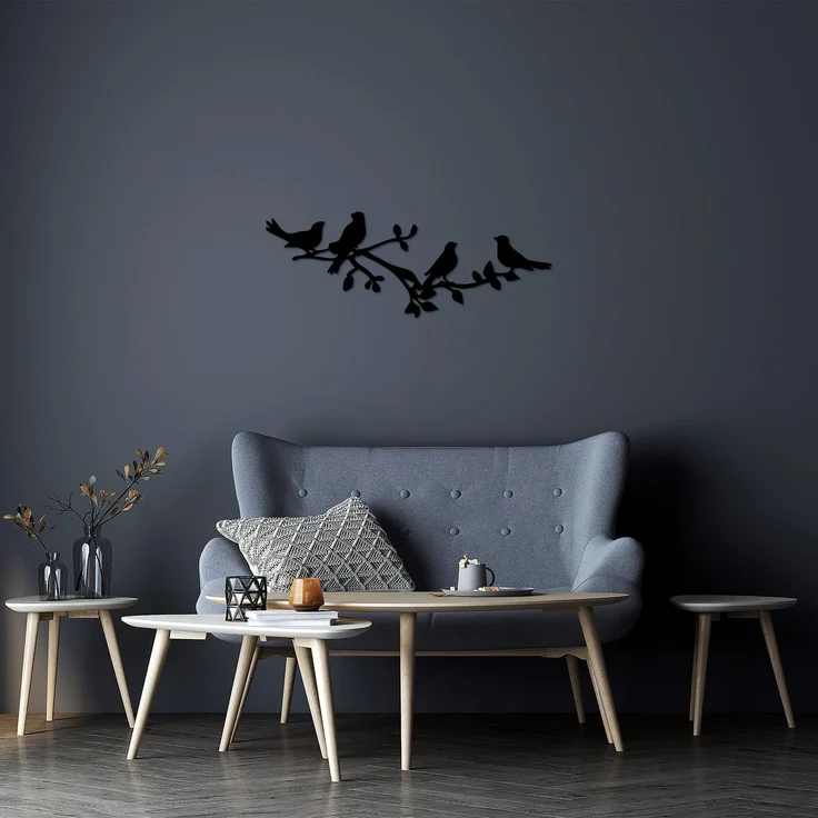 Wallity Wanddekoobjekt 100% METAL (Thickness: 1,5 mm), 70 x 26 cm L2254 – Bild 3