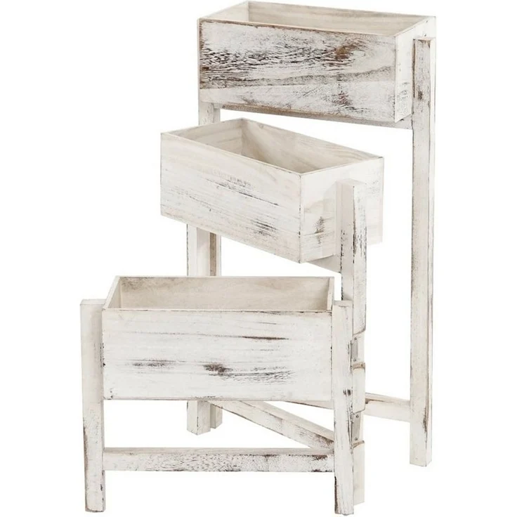 MCW Standregal T275, 3 Körbe für Pflanzen, Bodenschoner, Individuell aufklappbar – Bild 2