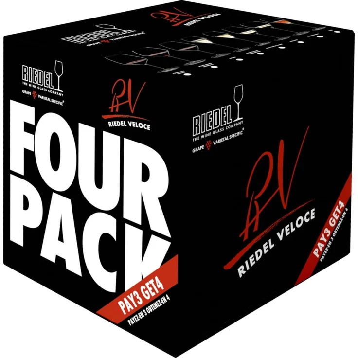 RIEDEL 5330/07 VELOCE Pinot Noir / Nebbiolo Weinglas VORTEILSSET - KAUF 4 ZAHL 3 – Bild 7