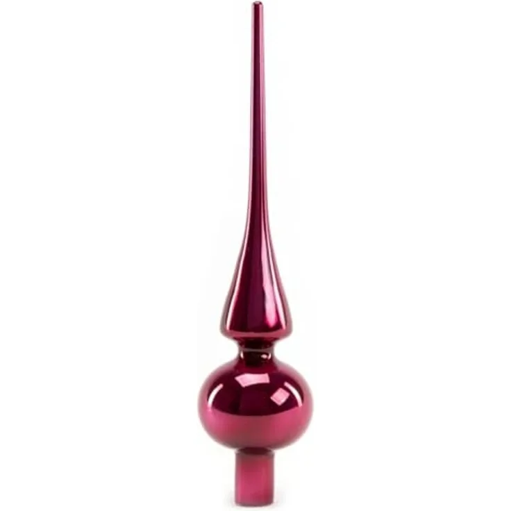 TrendLine uni Spitze 26 cm glanz magnolienrosa Weihnachtskugeln Weihnachten Xmas