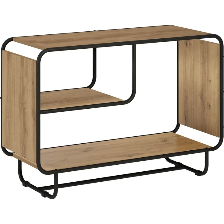 vidaXL Sideboard Artisan-Eiche 93.5 x 37.5 x 64.5 cm Holzwerkstoff 8007947 – Bild 2