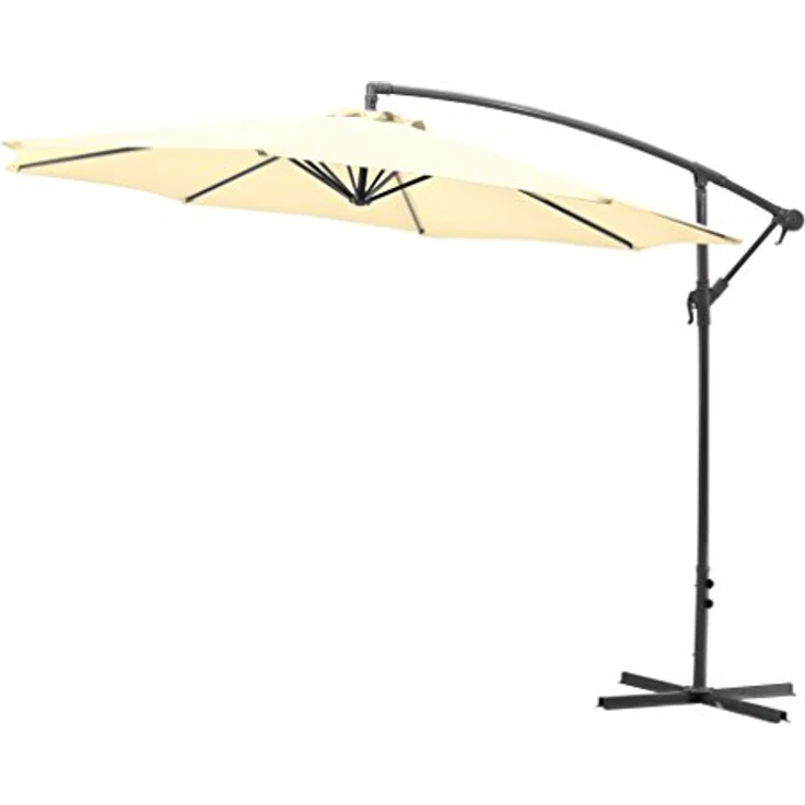 Ampelschirm, 300 cm, creme – Bild 2