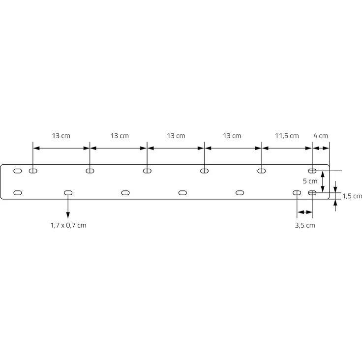 ML-DESIGN Tischbein 2er Set Tischbeine Trapez V-Form aus Stahl pulverbeschichtet, Tischkufen 75x72 cm Schwarz matt profil 8x2 cm Möbelfüße – Bild 6