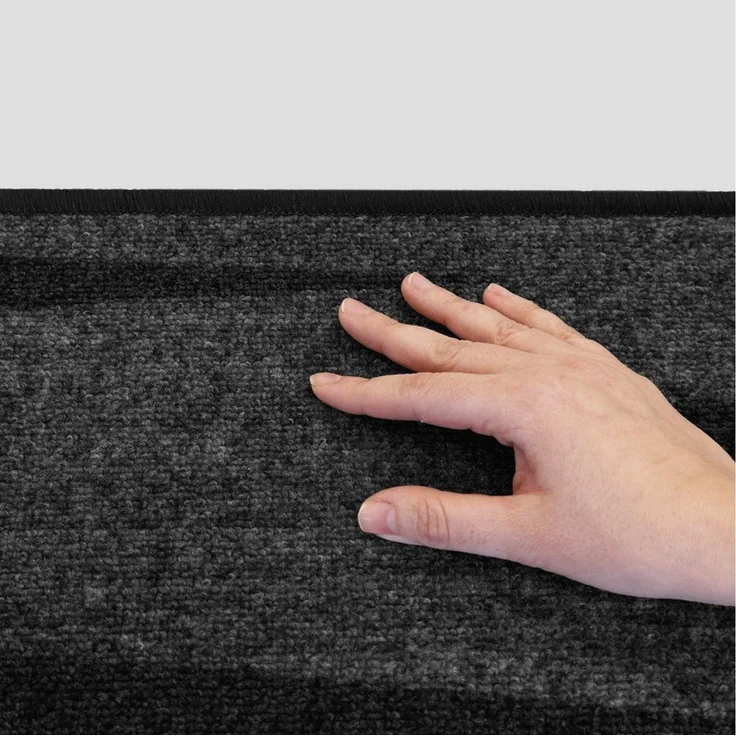 Floordirekt Stufenmatte Via Veneto, Erhältlich in vielen Farben & Größen, Treppenschutz, Halbrund, Höhe: 8,5 mm – Bild 2