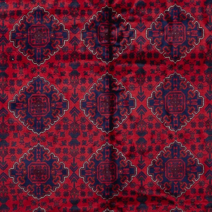Afghan Teppich - 346 x 241 cm - rot – Bild 2