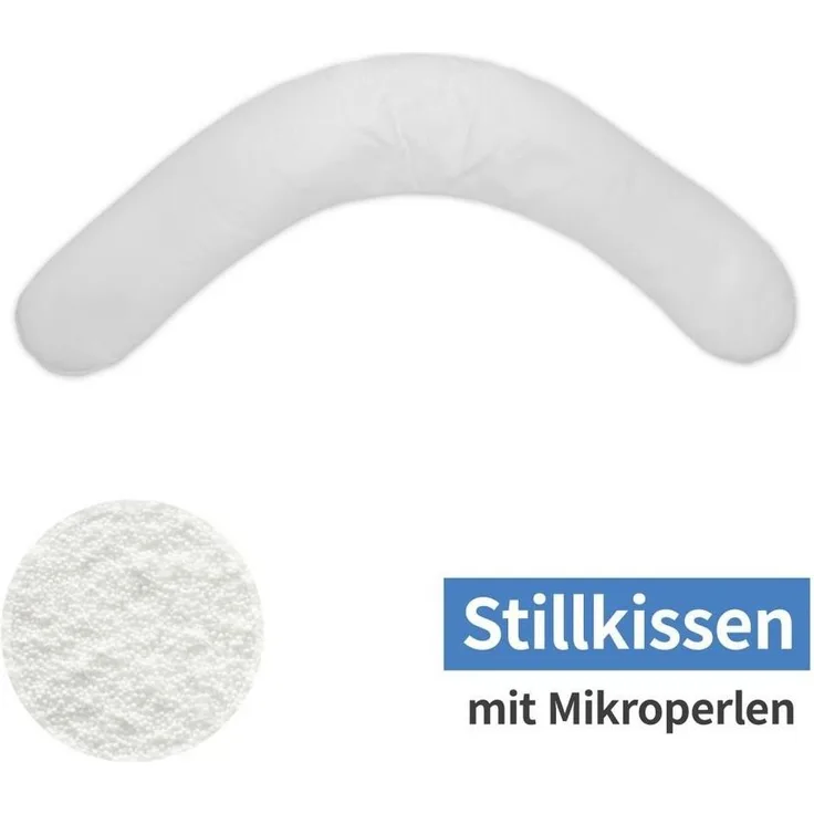 Theraline Komfort Stillkissen mit Mikroperlen, ohne Bezug