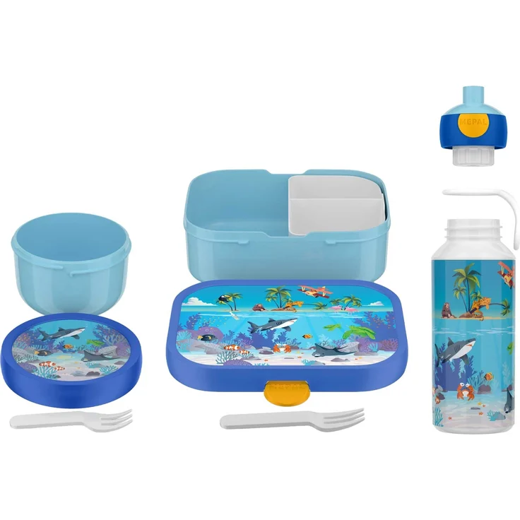 Mepal CAMPUS Lunchset Tropical Ocean 3-teilig (2025) – Bild 2