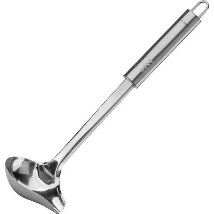 FACKELMANN Schöpflöffel silber Edelstahl – Bild 4