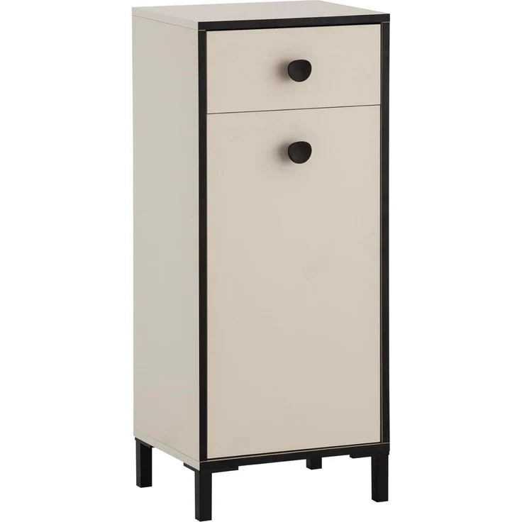 Schildmeyer Highboard Edda, Breite 40,3 cm, eine Tür & eine Schublade, Made in Germany – Bild 1
