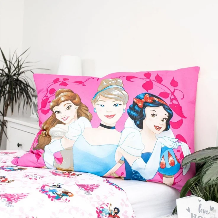 Disney Prinzessinnen Design Kuschelige Bettwäsche Baumwolle, 140x200 cm & 70x90 cm – Bild 3