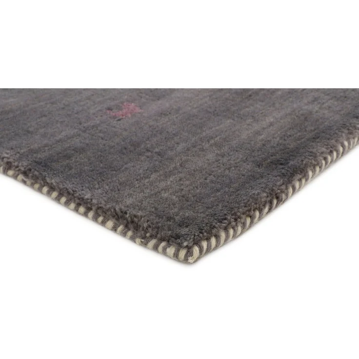 carpetfine Wollteppich Gabbeh Uni, auch als Läufer und Rund erhältlich, rechteckig, Höhe: 15 mm, reine Wolle, handgewebt, Gabbeh Loom Tiermotiv, große Farbauswahl – Bild 2