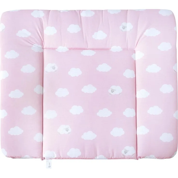roba Wickelauflage 'Kleine Wolke rosa' 85 x 75 cm - PU beschichtet & 100% phthalatfrei - Rosa