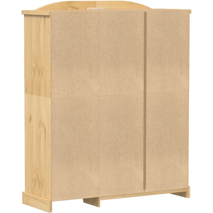 vidaXL Kleiderschrank Corona 151,5x52x186 cm Massivholz Kiefer 4012160 – Bild 5