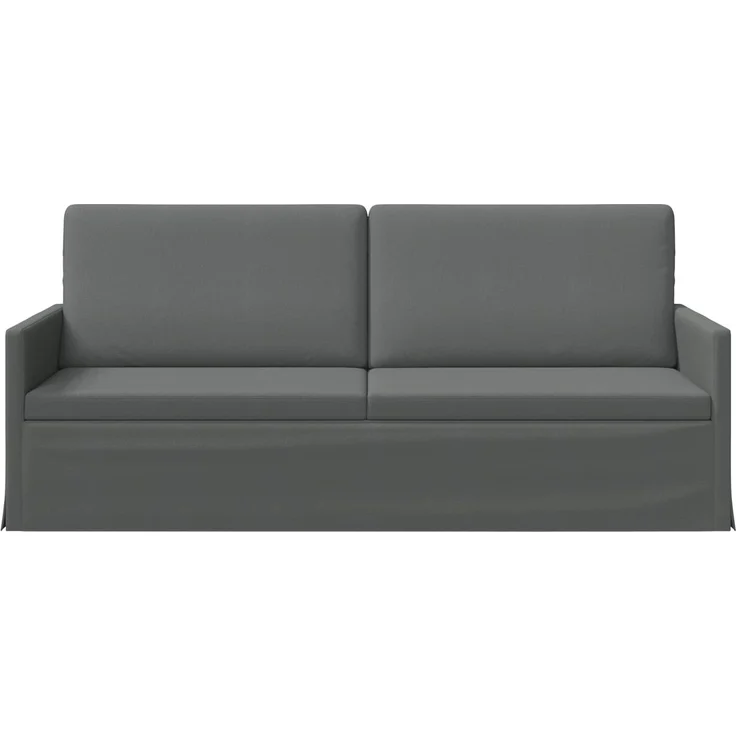 vidaXL 3-Sitzer Sofa Dunkelgrau 190 x 81 x 82 cm Stoff 42041107 – Bild 2