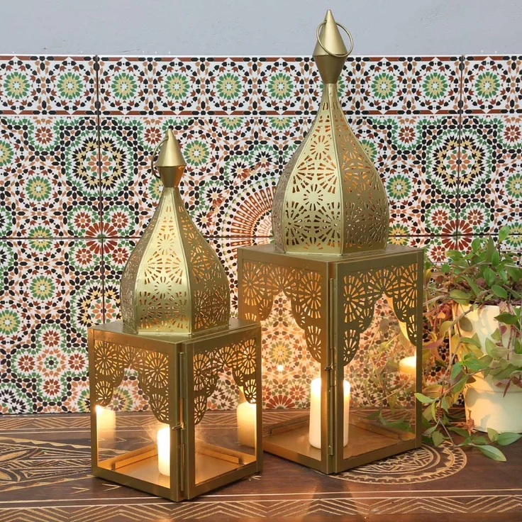 Orientalisches Windlicht Modena Gold L&M – Bild 11