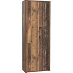 Forte 'TEMPRA 2' Mehrzweckschrank, 197,5 x 34,8 x 73,7 cm, Braun