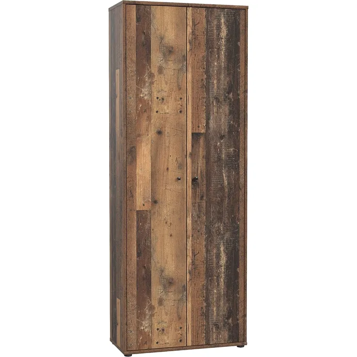 Forte 'TEMPRA 2' Mehrzweckschrank, 197,5 x 34,8 x 73,7 cm, Braun