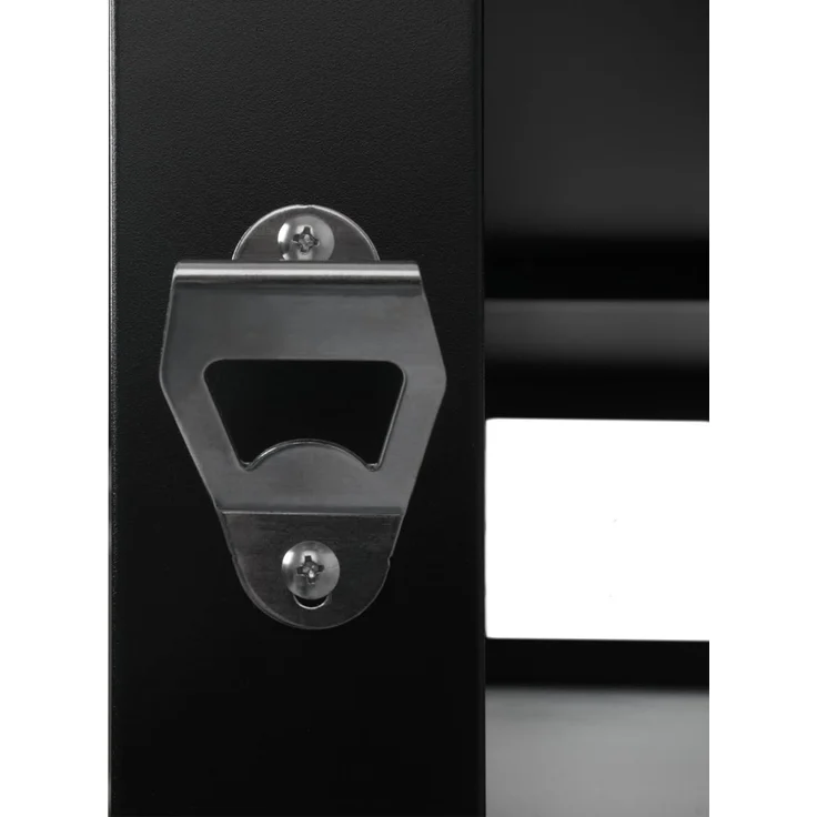 BBQ-Toro Grillablagetisch Grillwagen 125 x 57 x 104 cm, Schwarz, Grilltisch mit Windschutz – Bild 8