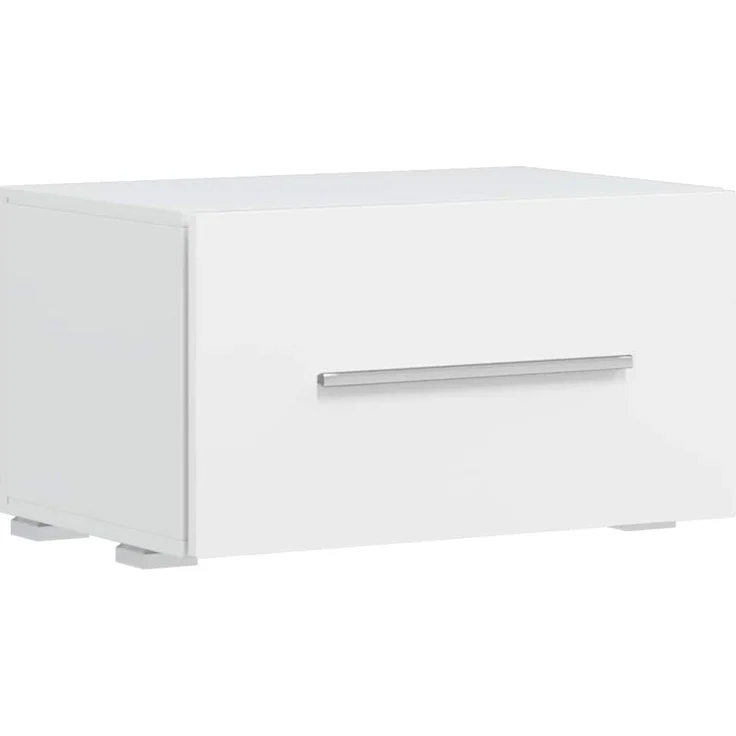vidaXL 5-tlg. Wohnwand mit LED-Beleuchtung Mattweiß Holzwerkstoff 3324229 – Bild 9