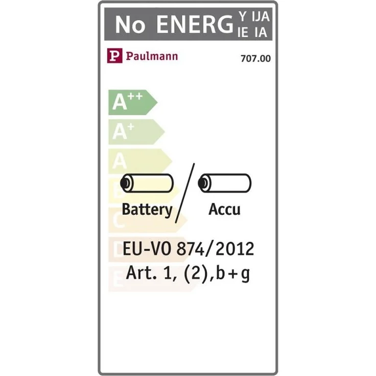 Paulmann No. 70700 LED Mobil Stripe RGB 2x80 cm Batteriebetrieb 1,2W – Bild 9