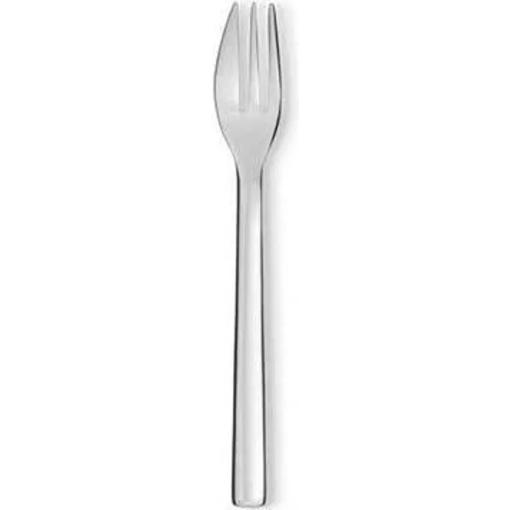 Alessi Kuchengabel, Edelstahl, Silber, 18. 8 x 4 x 2. 5 cm, 6-Einheiten