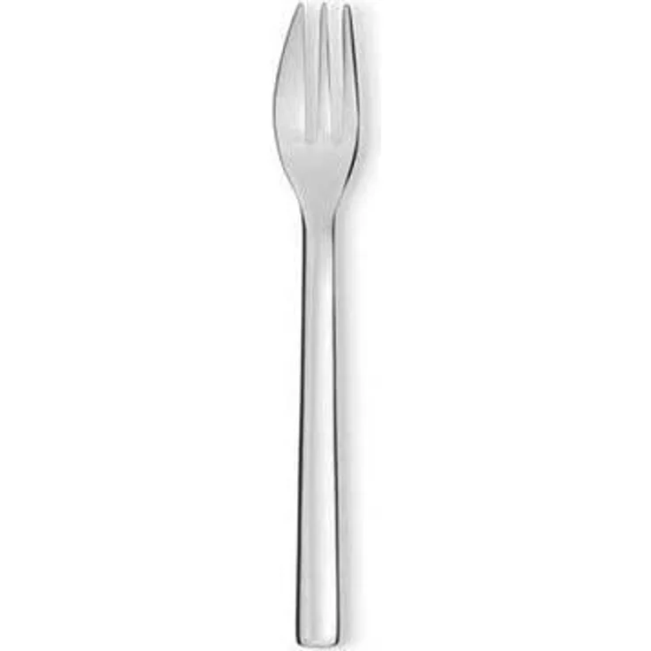 Alessi Kuchengabel, Edelstahl, Silber, 18. 8 x 4 x 2. 5 cm, 6-Einheiten