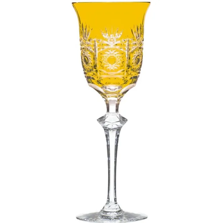 Rotweinglas Kristall Dresden amber (23,5 cm)