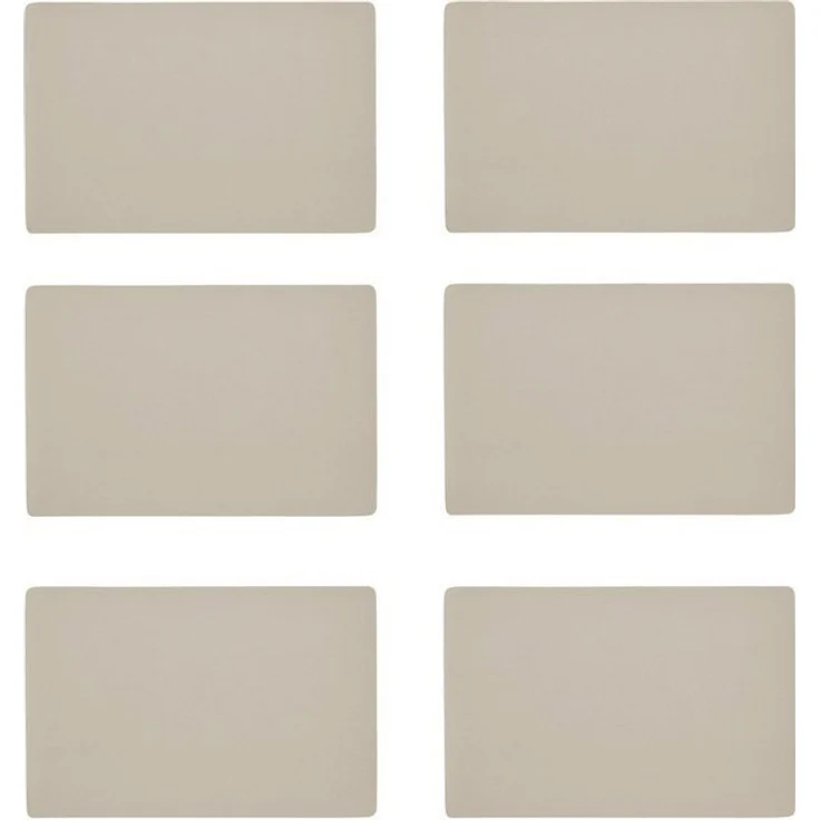 Zeller Present Platzset, (Set, 6-St), Kunstleder, metallic, 30x45 cm – Bild 3