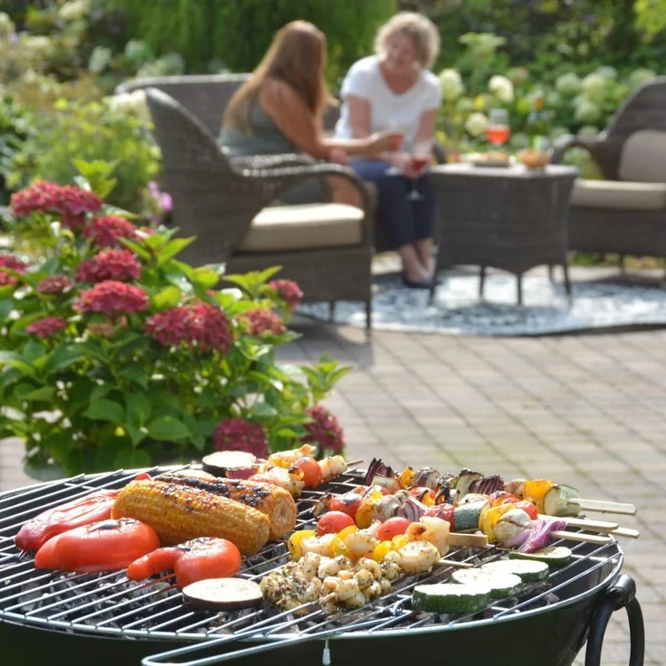 esschert design Grillplatte, Grillrost für Feuerschalen – Bild 4