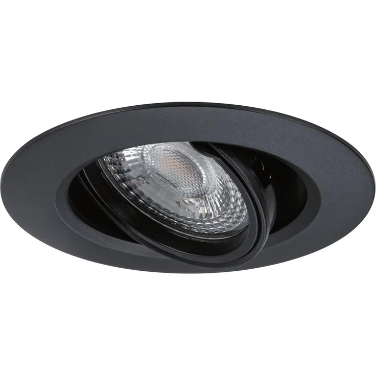Paulmann LED Einbauleuchte 3er-Set schwarz schwenkbar Ø 9 cm – Bild 9