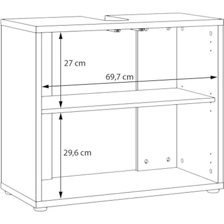 Waschbeckenunterschrank ALICE SPRINGS – Bild 7