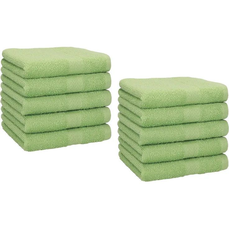 Betz Seiftuch 10 Stück Premium Seiflappen-Set 30x30 cm, (Set, 10-St)
