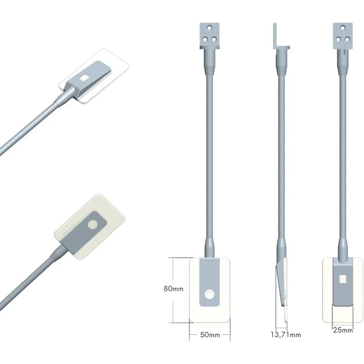 kalb Bettleuchte Diora Dual Bettleuchte Flexibel Leseleuchte Nachttischlampe, 2er Set weiß, warmweiß und neutralweiß – Bild 5