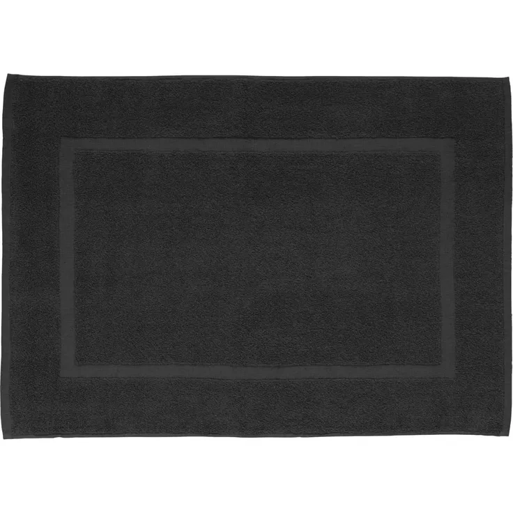 WENKO Frottier Matte Paradise, Schwarz