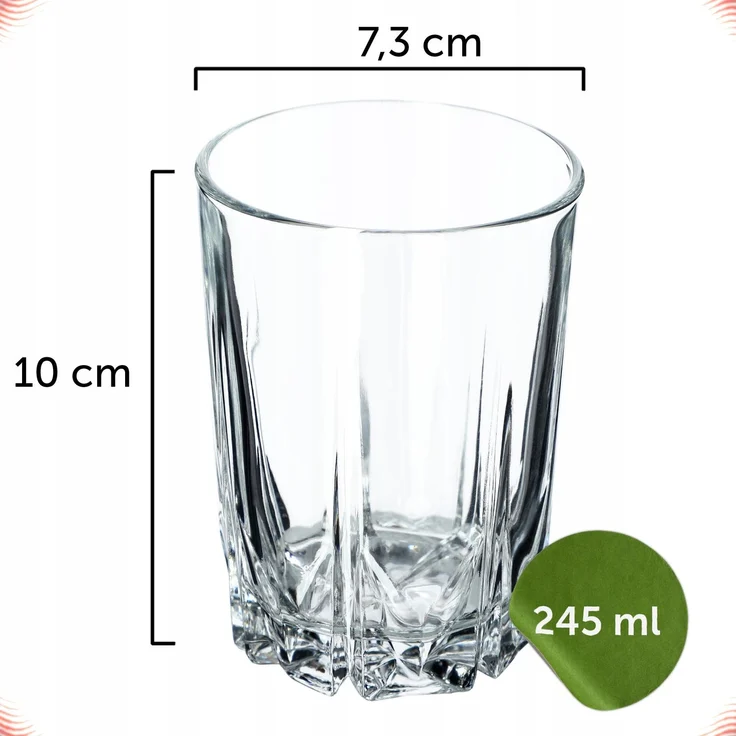 KADAX Trinkgläser Literatki 245ml 6 Stk. – Bild 6
