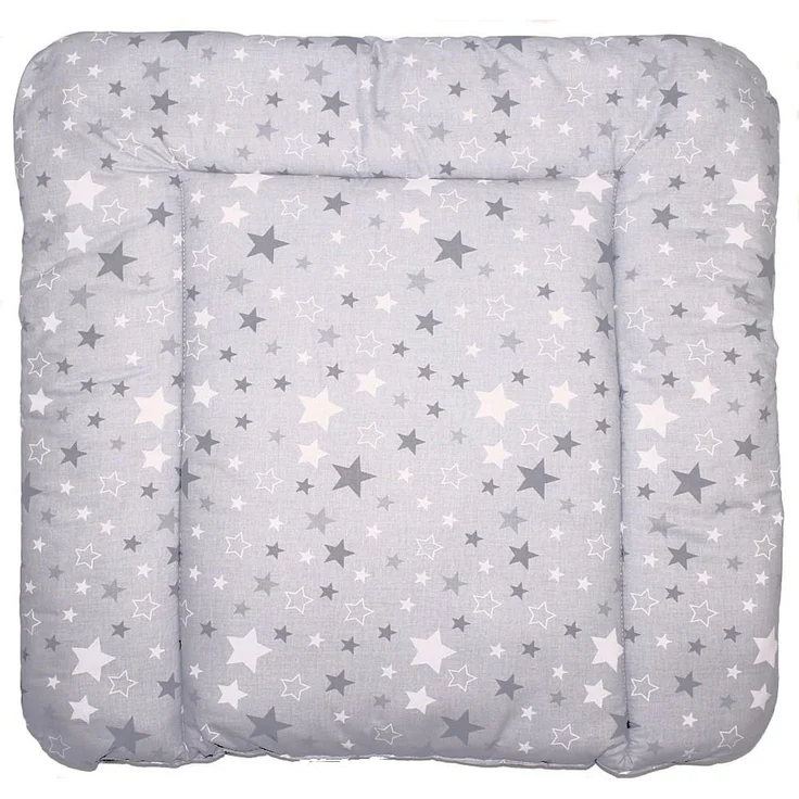 Baby Auflage Wickelauflage - Star Dunkel - 70x50 cm 70x70 cm 70x85 cm Wickeltischauflage (70x85 cm) – Bild 1