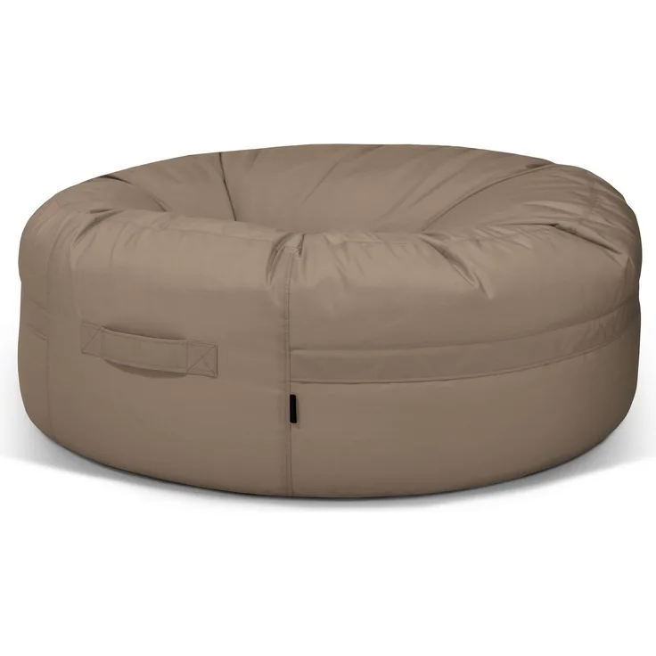 Sitzsack ‘Roll 135‘, Bezugstoff - Colorin, 100% Olefin, Taupe, 50x135x135 cm.