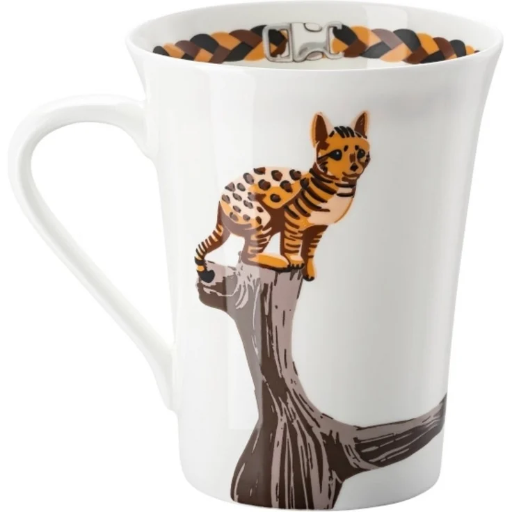 Hutschenreuther Becher My Mug Katze - Bengal Becher mit Henkel 0,4 l, Bone China, Tassen – Bild 4