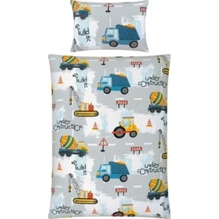 REDBEST Kinderbettwäsche Kinder-Bettwäsche, Biber, 2 teilig, Flanell Motiv – Bild 6
