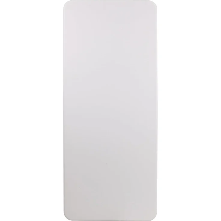 Flash Furniture Elon Rechteckiger Veranstaltungstisch aus Kunststoff, zusammenklappbar, tragbar, für Veranstaltungen im Innen- und Außenbereich, 1,8 m, Weiß – Bild 4