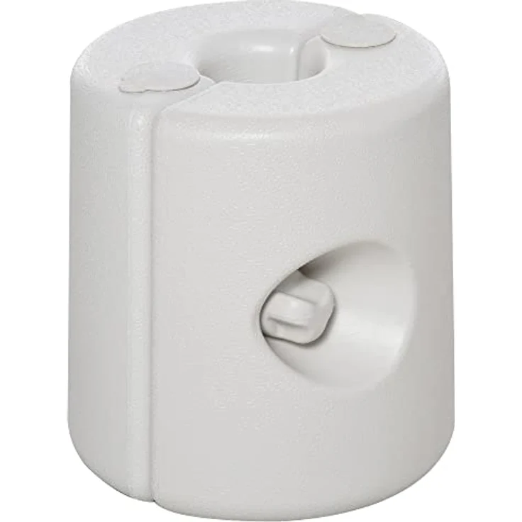 Outsunny Sonnenschirmständer, Standfuß aus Kunststoff, Weiß, 24x22 cm, stabiler Sonnen- & Sichtschutz – Bild 6