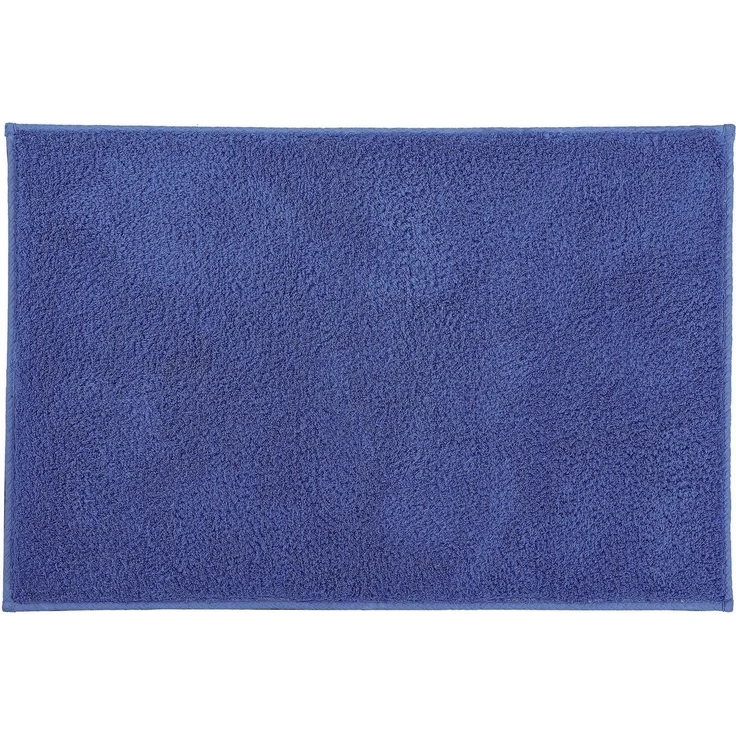 Kleine Wolke Badematte Kansas, Höhe 15 mm, rutschhemmend beschichtet, fußbodenheizungsgeeignet, Baumwolle, rechteckig, Badteppich, Uni Farben, reine Baumwolle, waschbar – Bild 2