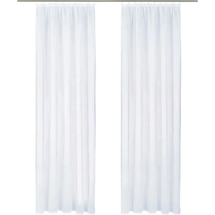 OTTO home Gardine Belem (1 St), Kräuselband, transparent, Voile, 1 bzw. 2 Schals, Vorhang, Fertiggardine, Kreise – Bild 4