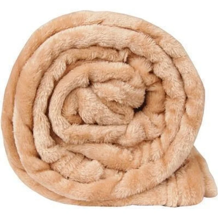 Kuscheldecke "Celina" Nougat 70x100 cm – Bild 9