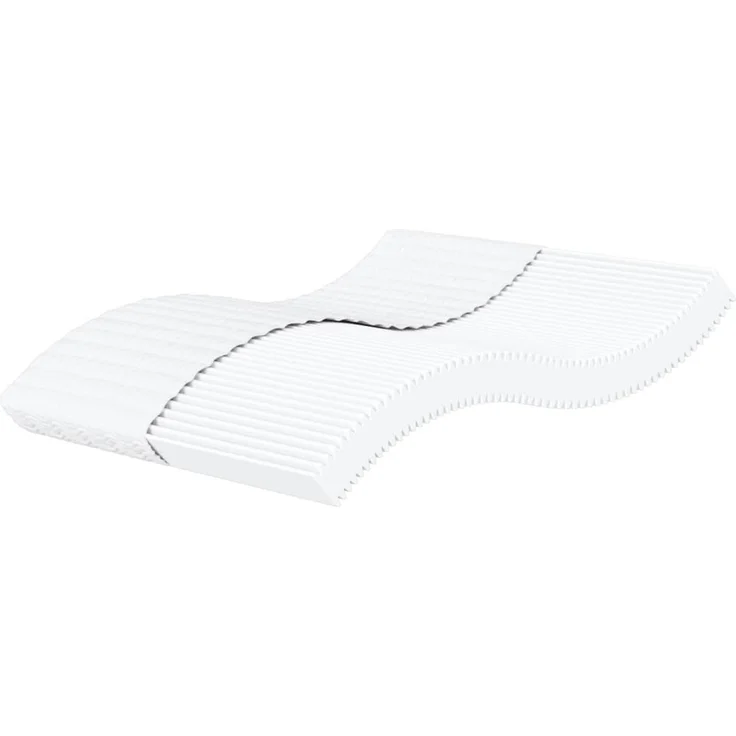 vidaXL Schaumstoffmatratze Weiß 180x210 cm Härtegrad H2 H3 4016636 – Bild 1