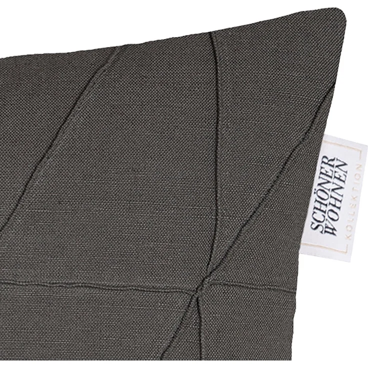 SCHÖNER WOHNEN-Kollektion Dekokissen Across, mit graphischer Ziernaht – Bild 2