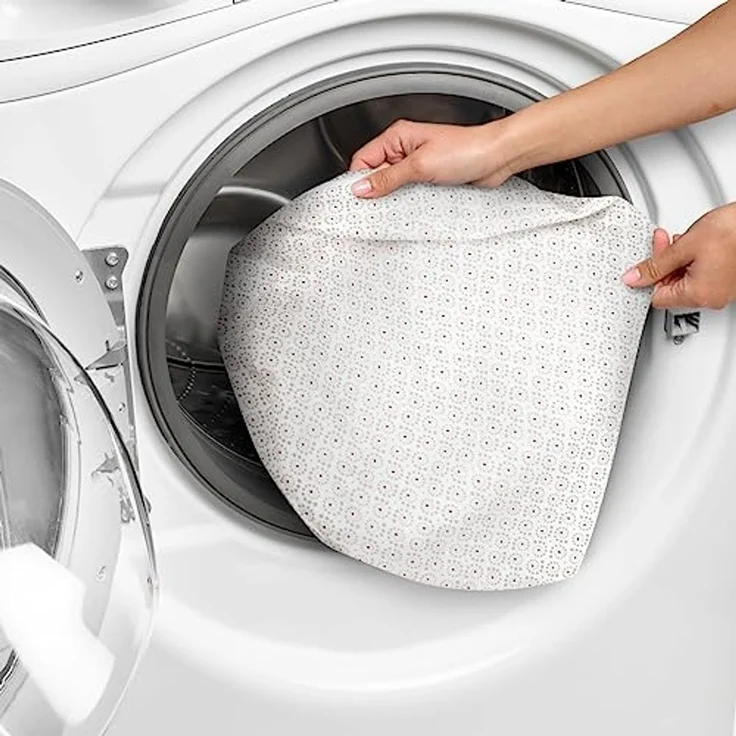 Chicco Boppy Wedge Schwangerschaftskissen, kompakt, maschinenwaschbar, Unterstützung für Bauch, Beine, Hüften und Rücken, für alle Phasen der Schwangerschaft, helle Farbe (Spiral) – Bild 4