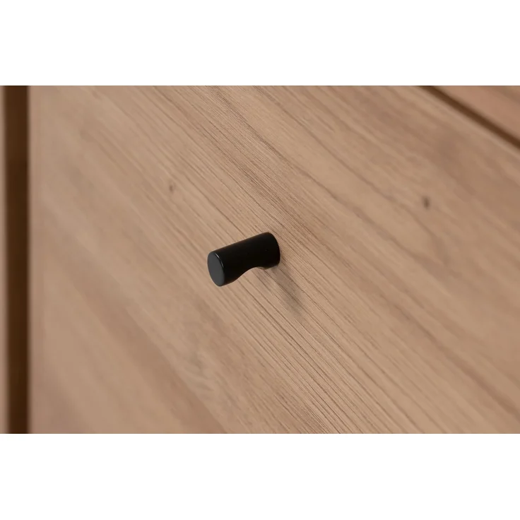 Finori Medan 42B Kompaktgarderobe, Dekor Artisan Oak / anthrazit | Kompaktgarderobe für Flur | Maß: B x H x T ca. 122 x 190 x 37 cm | Kompaktgarderobe mit 2 Türen, Spiegel, Hutablage, Kleiderstange, Bank und 2 Haken – Bild 13